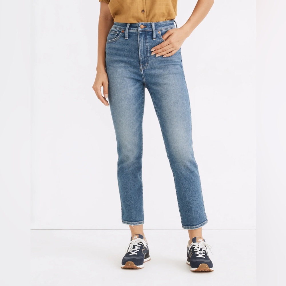 EUC Madewell Women’s Curvy Stovepipe Jeans